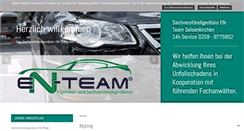 Desktop Screenshot of enteam.de