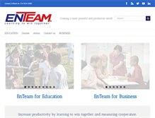 Tablet Screenshot of enteam.org